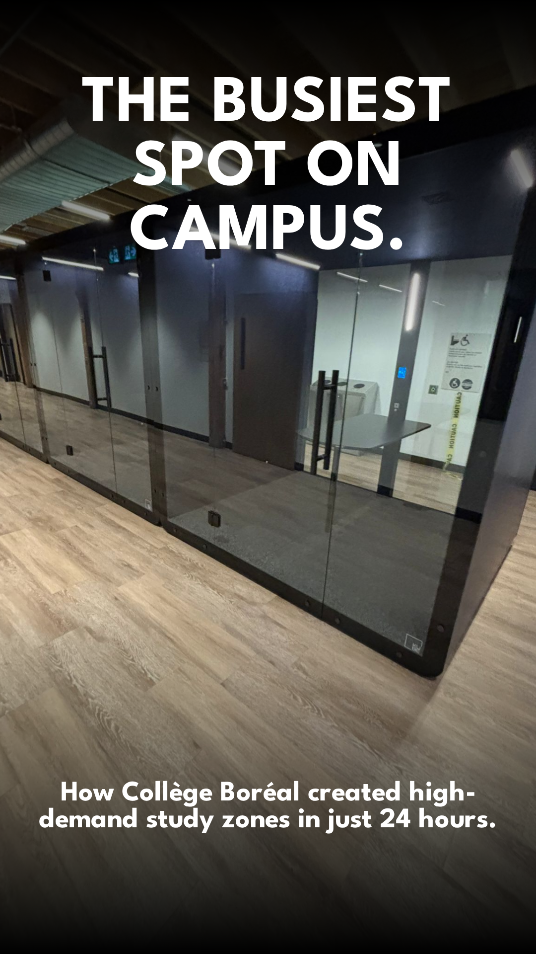 Case Study - Collège Boréal – Distillery Campus, Toronto, Ontario