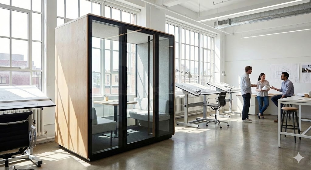 Privacy Pods for Architects & Designers: Flexible, Acoustic Micro-Spaces Without Construction