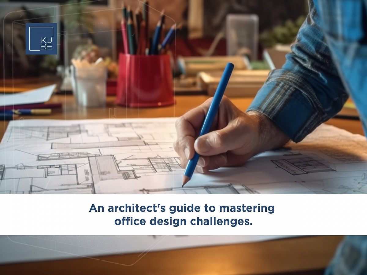 Architect designing