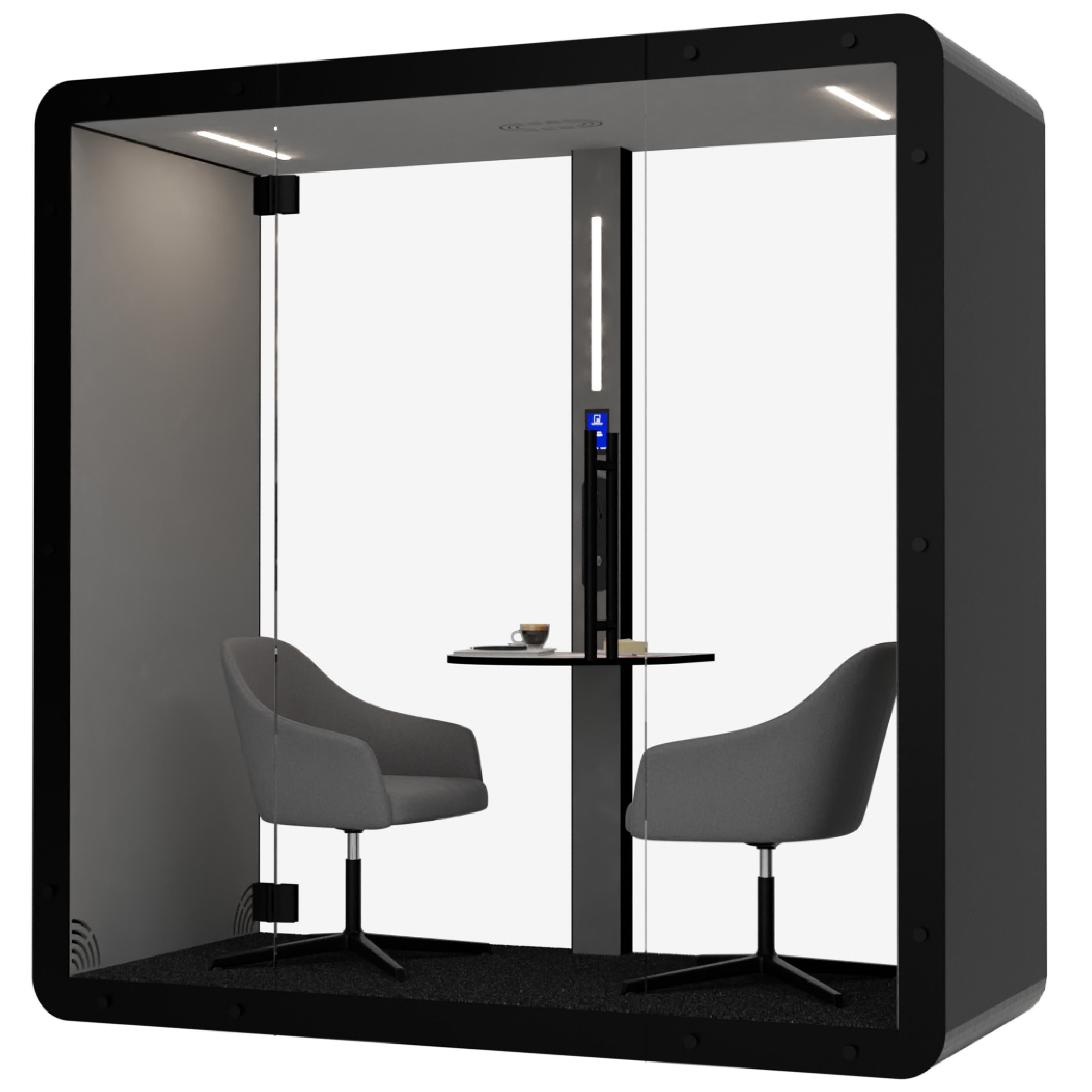 Linear Privacy Office Booth, Team Work Booths